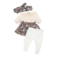 4-delig setje bloemen